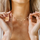 Letter Necklace by Porthomall • Name Necklace • Perfect for Your Minimalist Look • Gifts for Mom